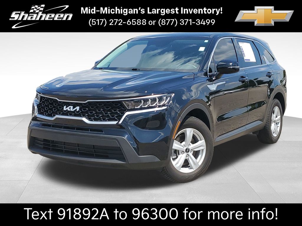 Ebony Black 2023 Kia Sorento SUV / Crossover Front-Wheel Drive 8-Speed Automatic
