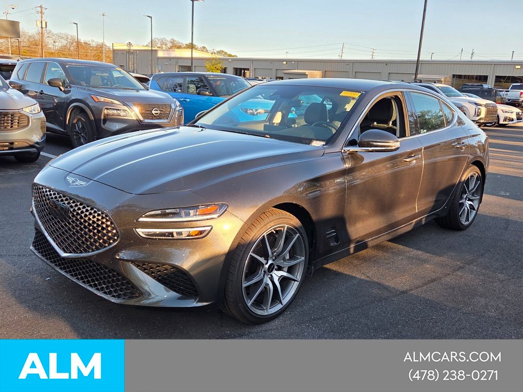 Makalu Gray 2026 Genesis G70 2.5T Standard RWD Sedan Rear-Wheel Drive 8-Speed Automatic