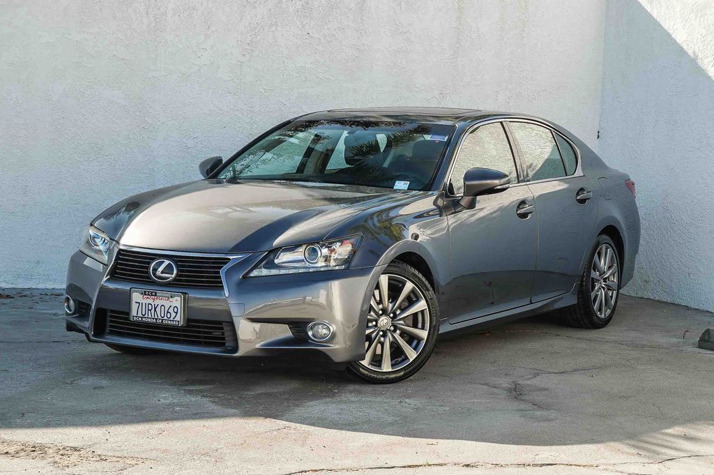 Nebula Gray Pearl 2014 Lexus GS Sedan Rear-Wheel Drive 8-Speed Automatic