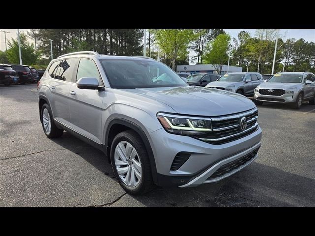 Silver Metallic 2021 Volkswagen Atlas V6 SEL 4Motion SUV / Crossover All-Wheel Drive 8-Speed Automatic