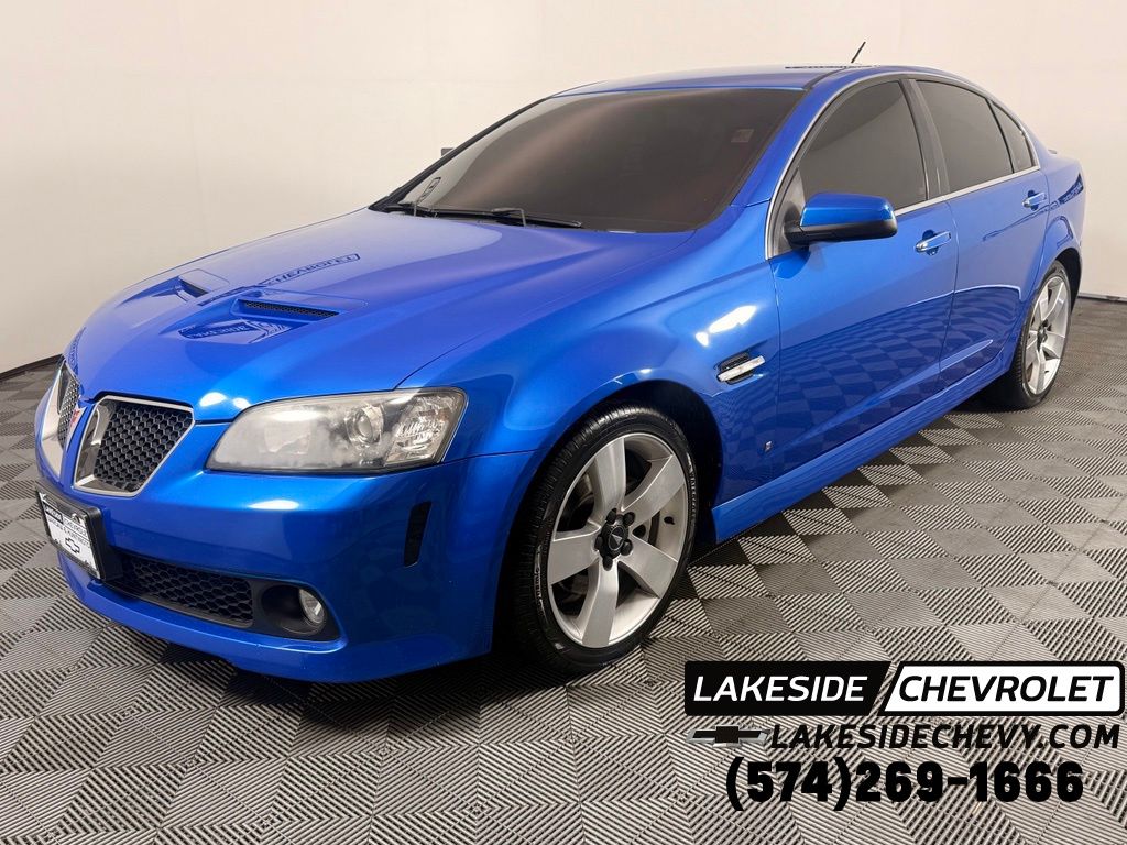Stryker Blue Metallic 2009 Pontiac G8 Sedan Rear-Wheel Drive 6-Speed Automatic