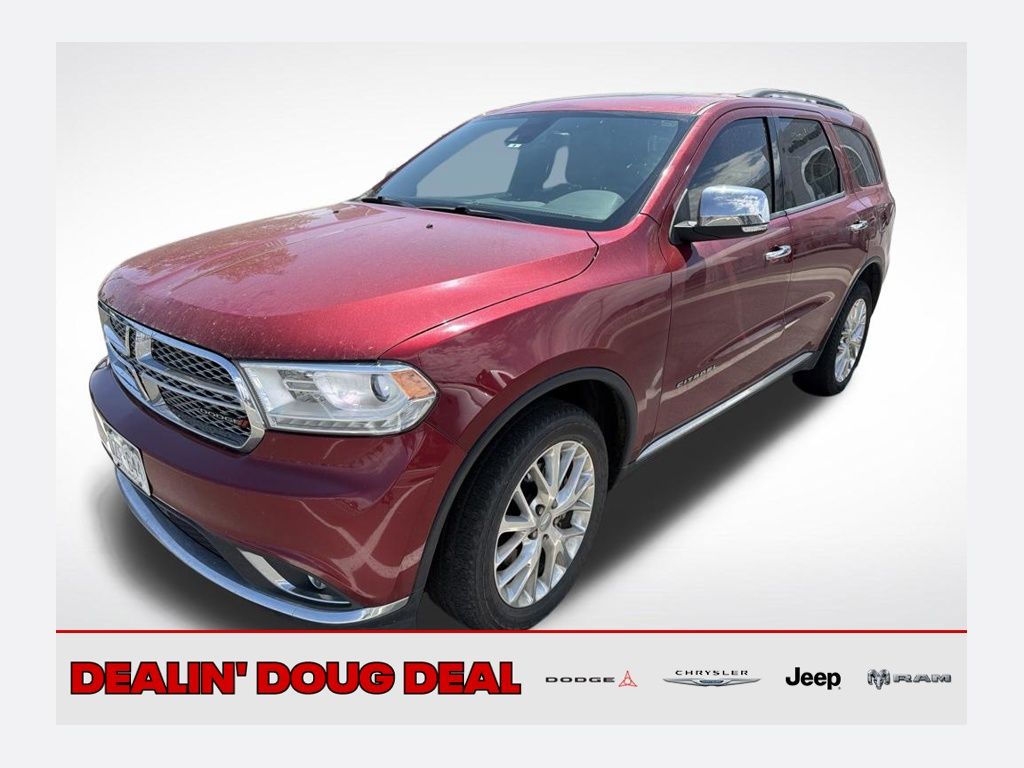 Deep Cherry Red Crystal Pearlcoat 2014 Dodge Durango SUV / Crossover All-Wheel Drive 8-Speed Automatic