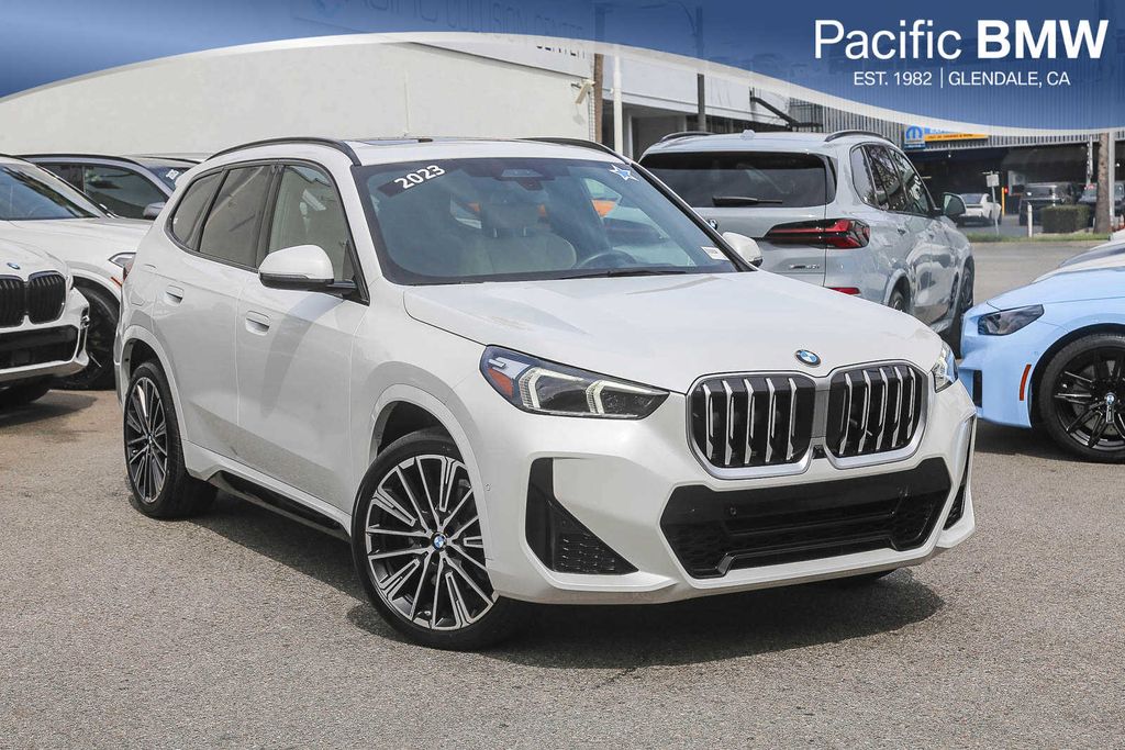 Mineral White Metallic 2023 BMW X1 xDrive28i AWD SUV / Crossover All-Wheel Drive 7-Speed Automatic