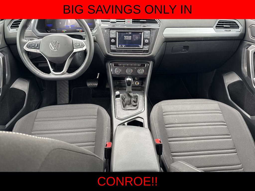 2024 Volkswagen Tiguan 2.0T S Black at Joe Myers Mazda Kia