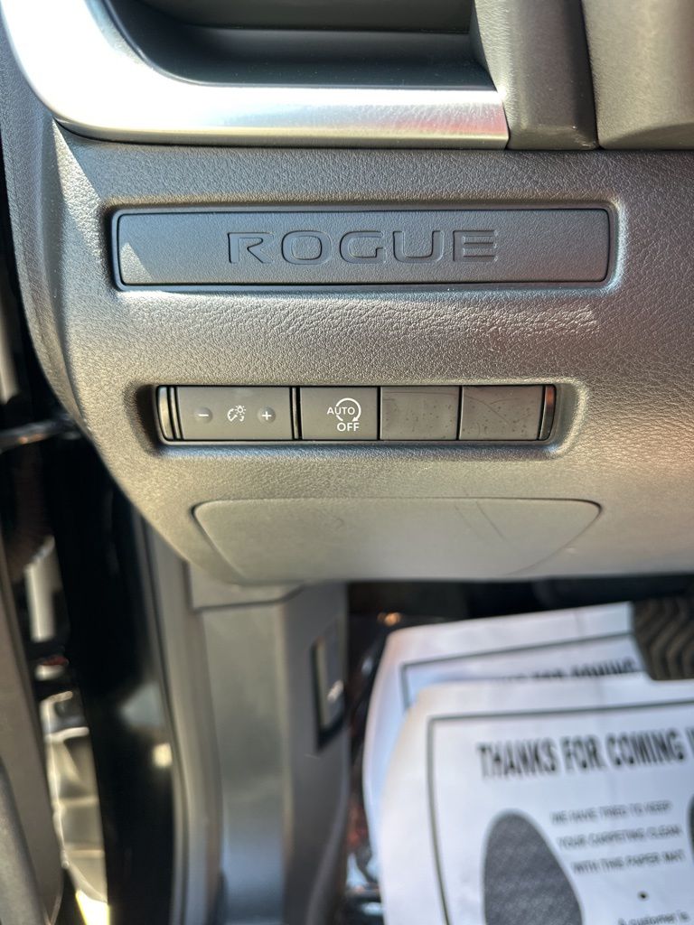 2023 Super Black Nissan Rogue S FWD SUV
