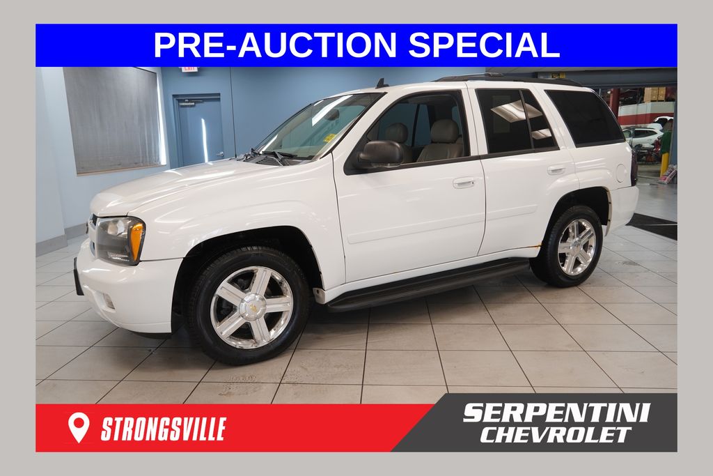 Summit White (Fleet) 2009 Chevrolet Trailblazer SUV / Crossover 4-Speed Automatic Overdrive
