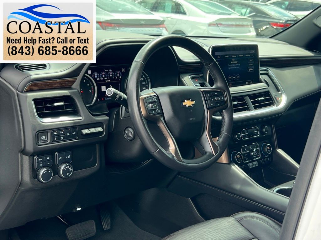 2021 Chevrolet Tahoe High Country White at Mazda of Columbia