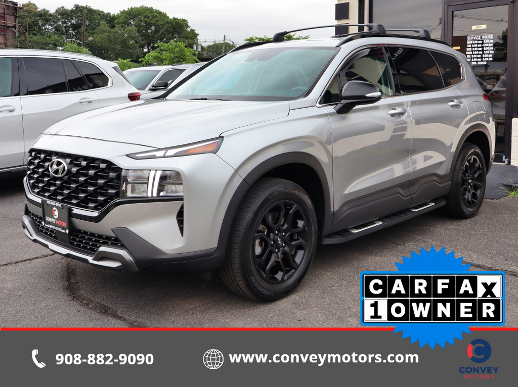 Shimmering Silver Pearl 2023 Hyundai Santa Fe SUV / Crossover All-Wheel Drive 8-Speed Automatic