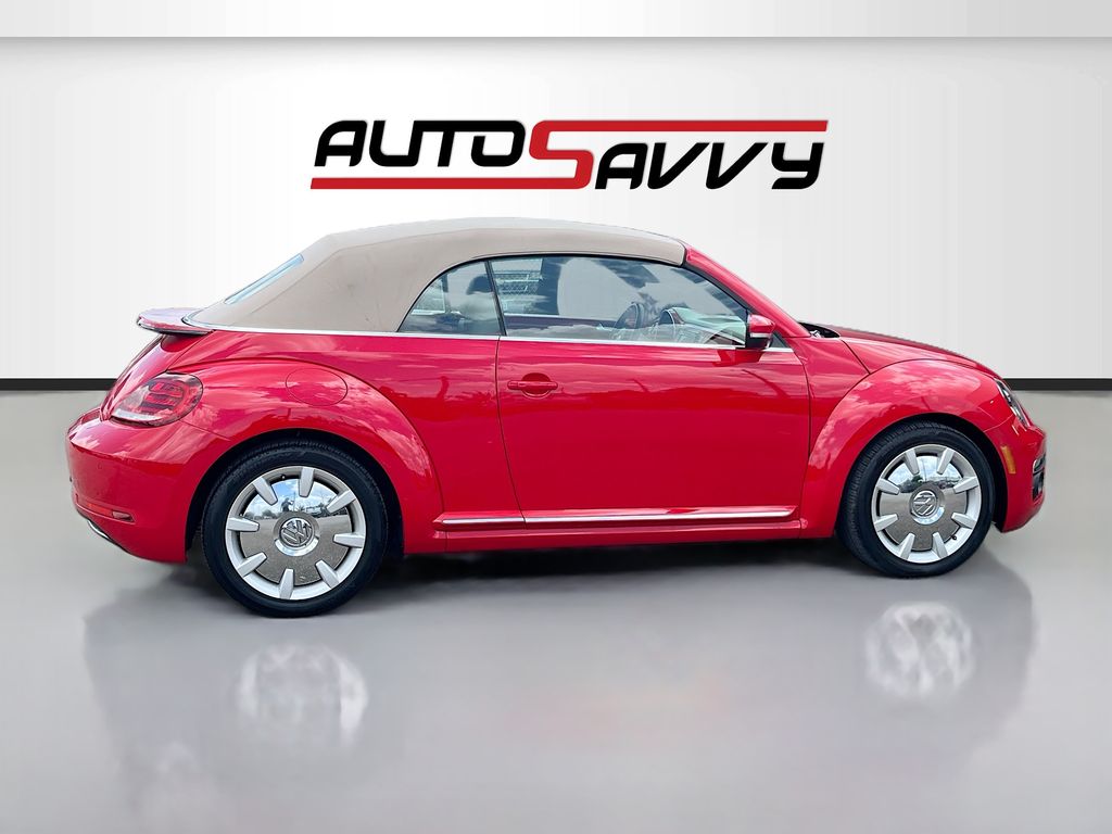 2019 Volkswagen Beetle Convertible 2.0T SE Red at AutoSavvy Houston Southwest