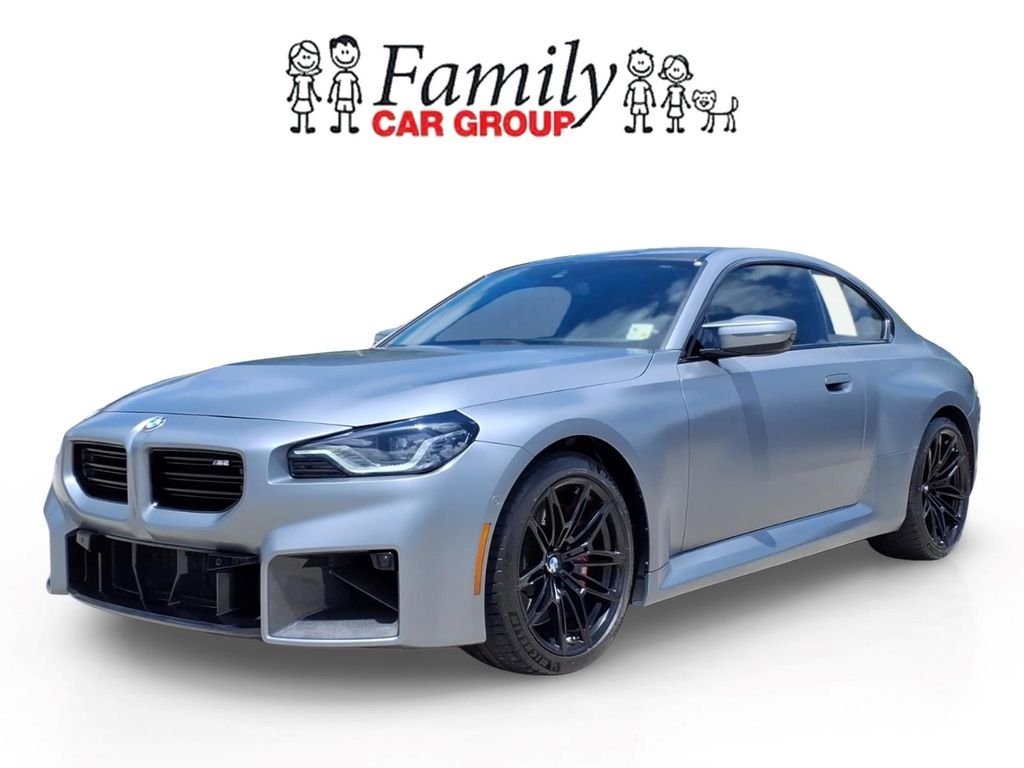 Frozen Pure Gray Metallic 2024 BMW M2 Coupe Rear-Wheel Drive 6-Speed Manual