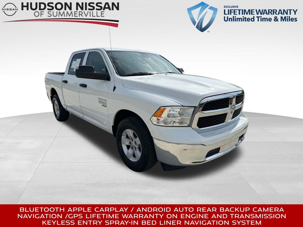 2023 Bright White Clearcoat Ram 1500 Classic SLT Truck