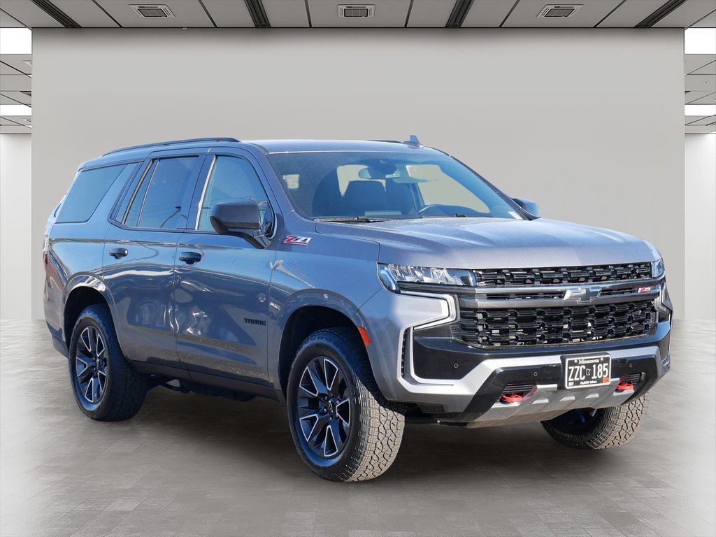 Gray (Satin Steel Metallic) 2022 Chevrolet Tahoe SUV / Crossover Four-Wheel Drive