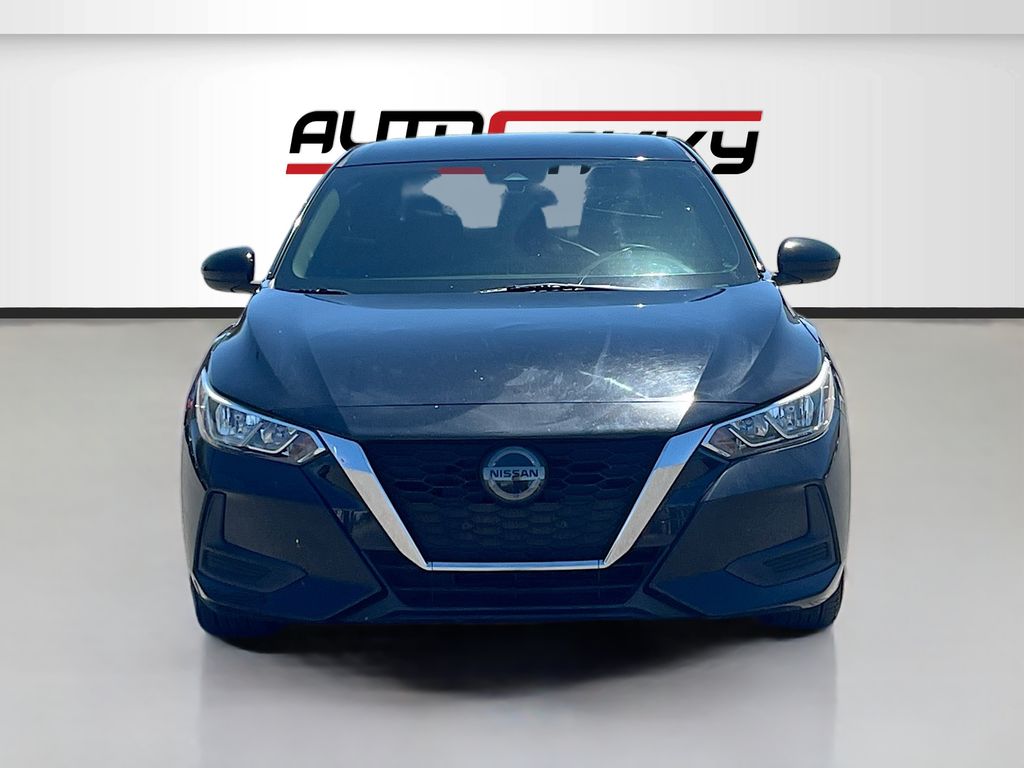 Used 2021 Black Nissan SV image 2
