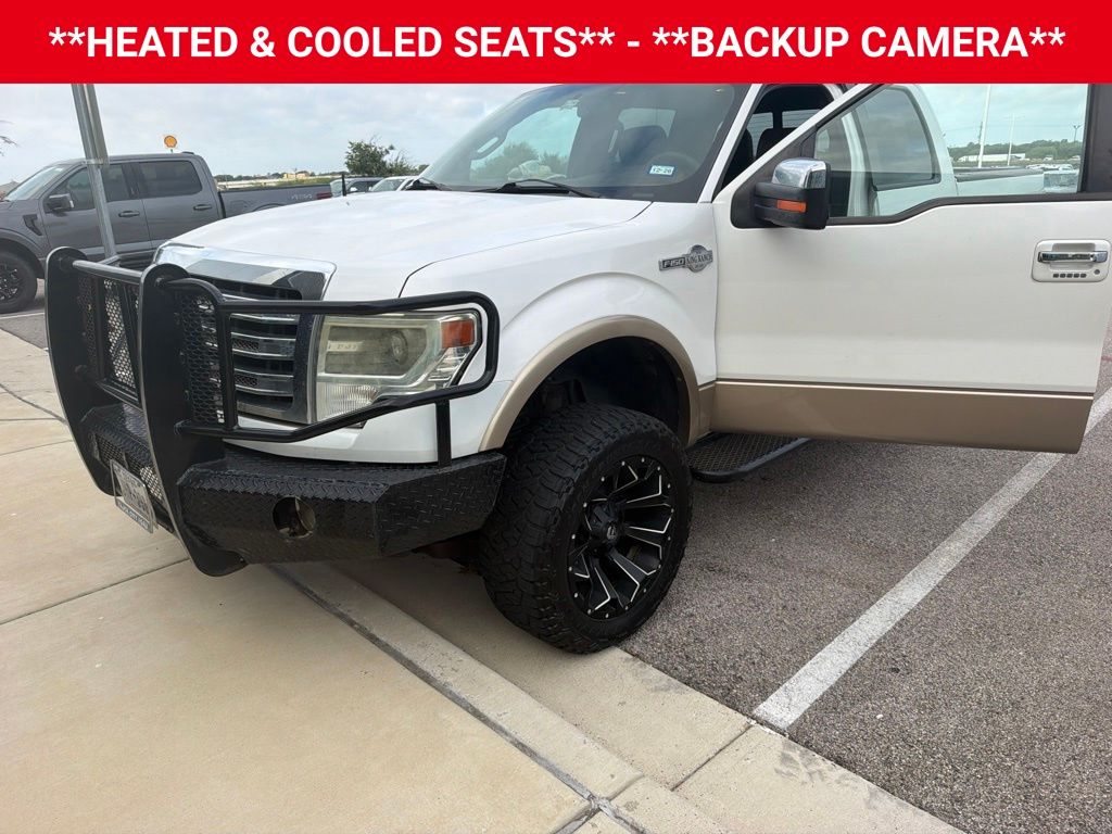 2013 Ford F-150 King Ranch White at Emmons Autoplex