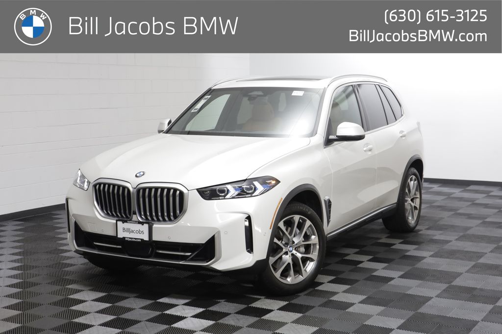 Mineral White Metallic 2026 BMW X5 SUV / Crossover All-Wheel Drive 8-Speed Automatic