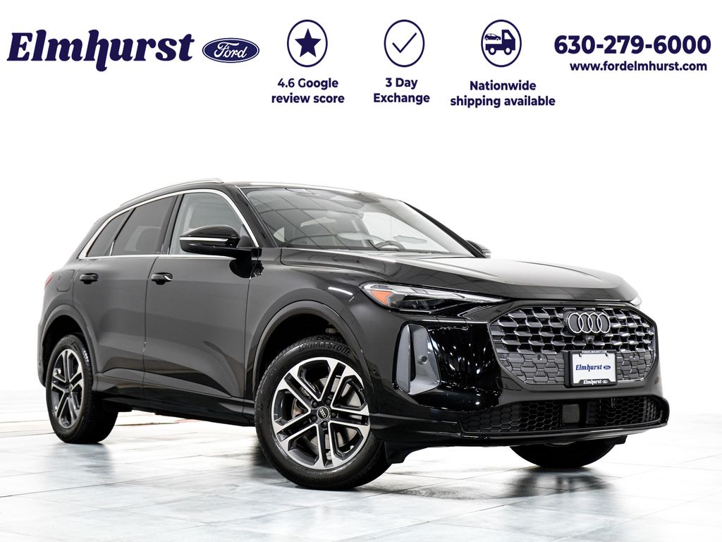Black Metallic 2025 Audi Q5 SUV / Crossover All-Wheel Drive 7-Speed Automatic