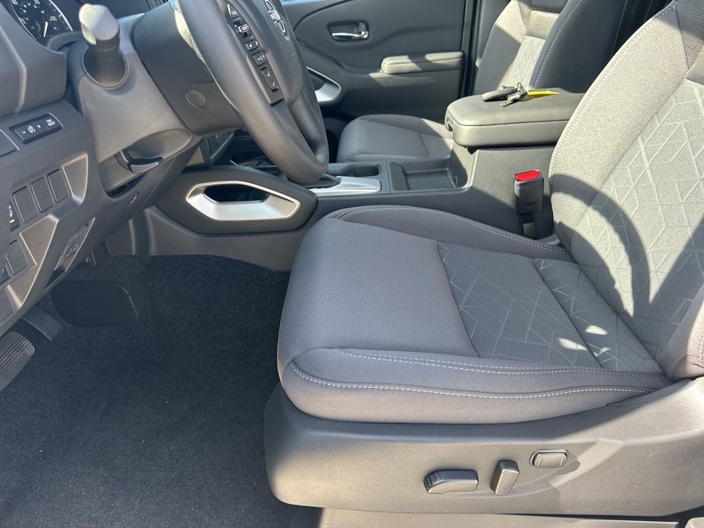 2025 Glacier White Nissan Frontier SV RWD Truck