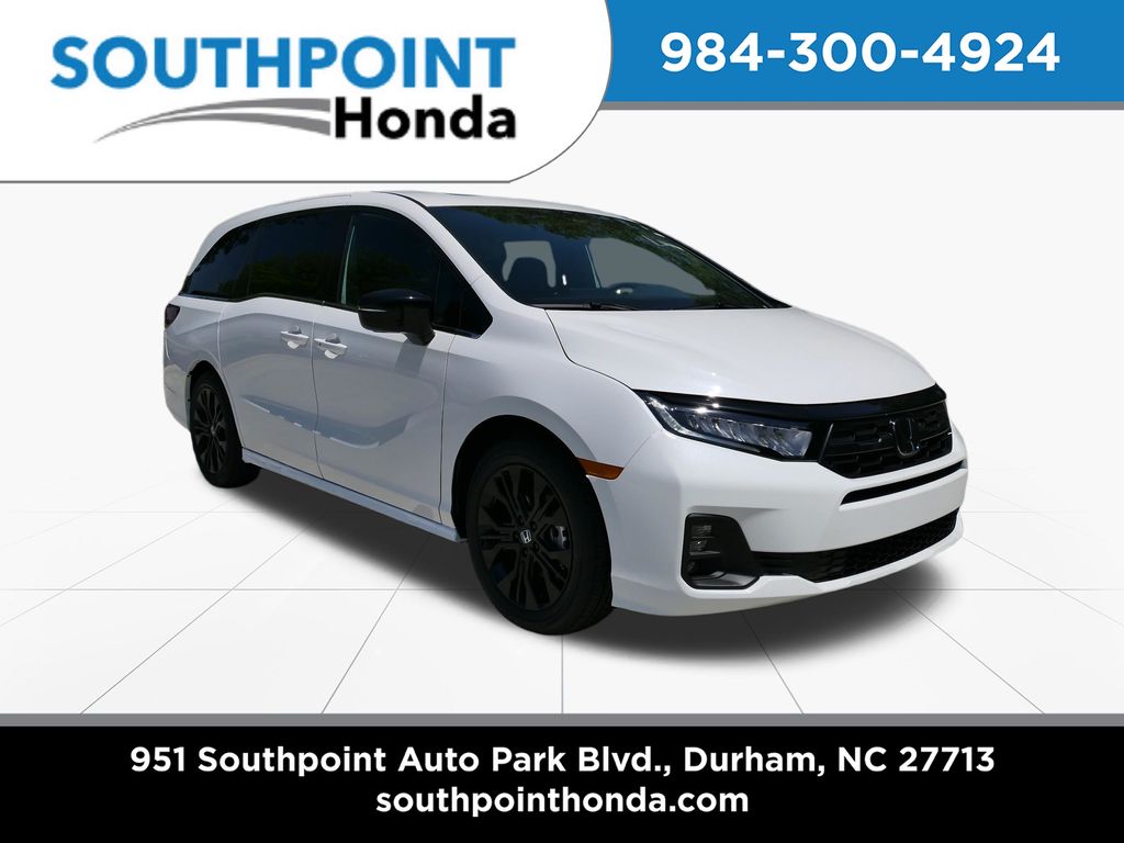 Platinum White Pearl 2026 Honda Odyssey Minivan Front-Wheel Drive Automatic