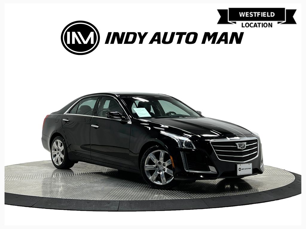 Black Raven 2016 Cadillac CTS 2.0T Luxury AWD Sedan All-Wheel Drive 8-Speed Automatic