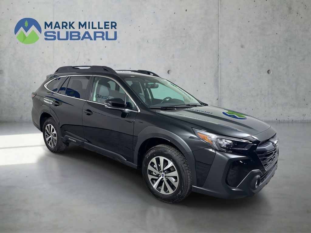 Crystal Black Silica 2025 Subaru Outback Premium AWD SUV / Crossover All-Wheel Drive Continuously Variable Transmission