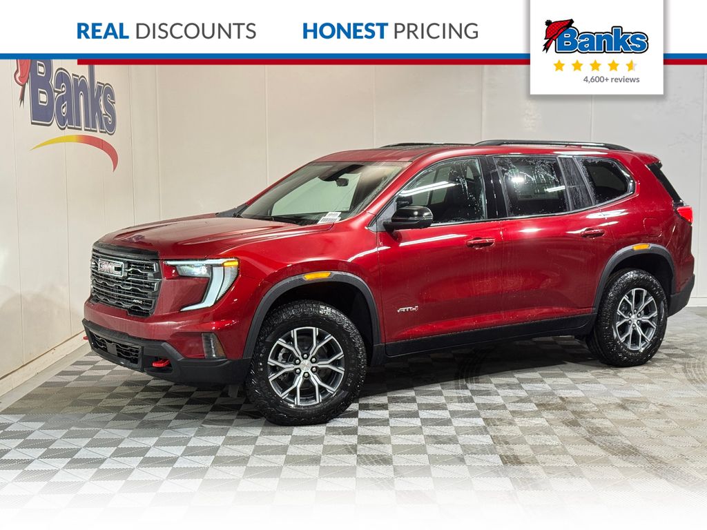 Volcanic Red 2026 GMC Acadia SUV / Crossover Four-Wheel Drive 8-Speed Automatic