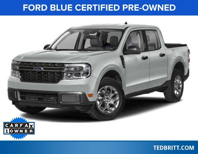 Cactus 2022 Ford Maverick XLT SuperCrew FWD Pickup Truck Front-Wheel Drive Continuously Variable Transmission