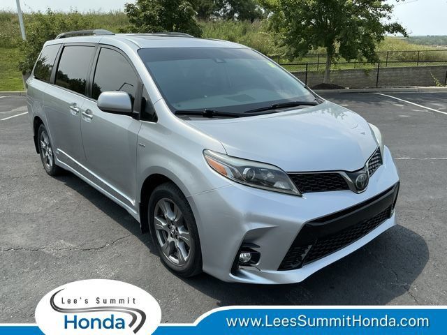 Celestial Silver Metallic 2019 Toyota Sienna Minivan All-Wheel Drive 8-Speed Automatic