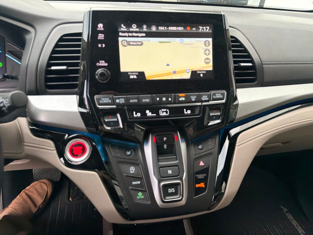 2024 Honda Odyssey Touring White at DeMontrond Ford
