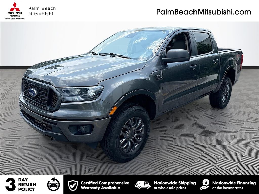 Gray (Magnetic) 2020 Ford Ranger XLT SuperCrew 4WD Pickup Truck Four-Wheel Drive Automatic