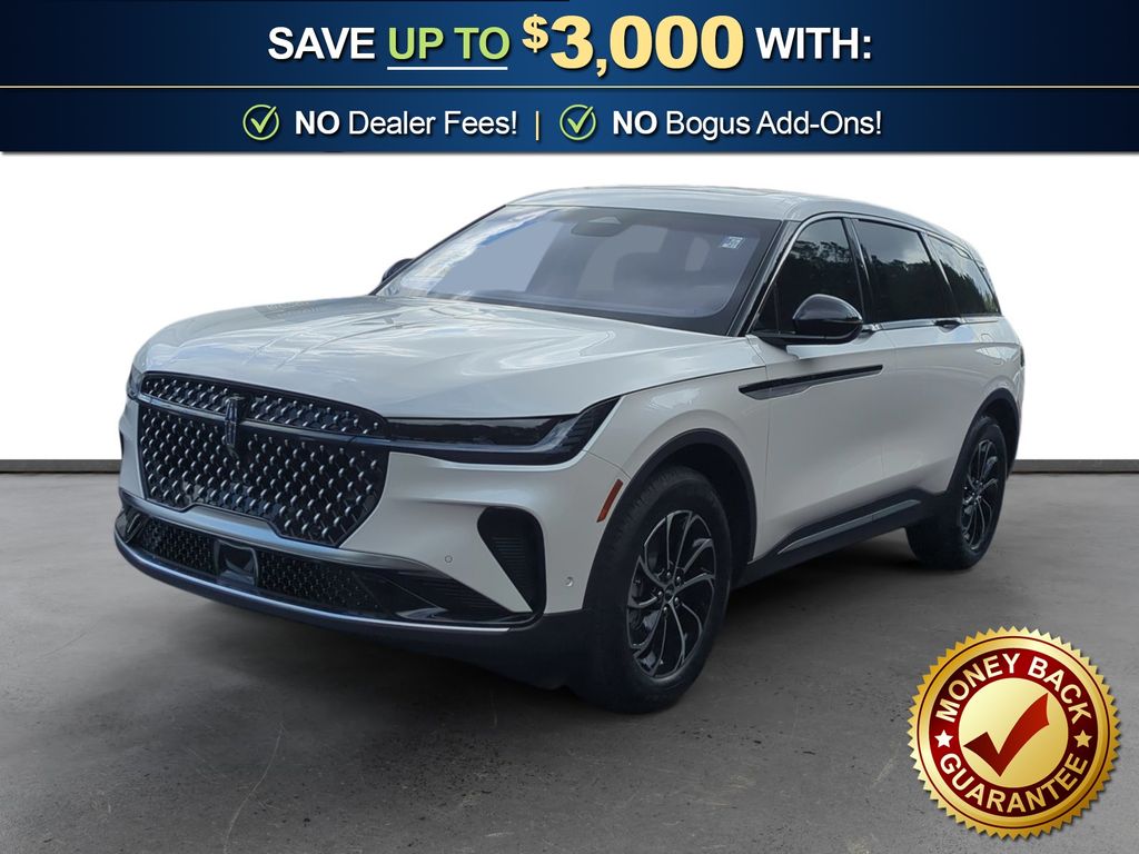 White Platinum Metallic Tri-Coat 2024 Lincoln Nautilus Hybrid Premiere AWD SUV / Crossover All-Wheel Drive Continuously Variable Transmission