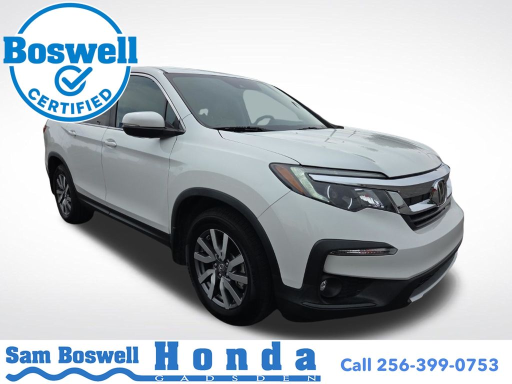 Platinum White Pearl 2021 Honda Pilot SUV / Crossover Front-Wheel Drive 9-Speed Automatic
