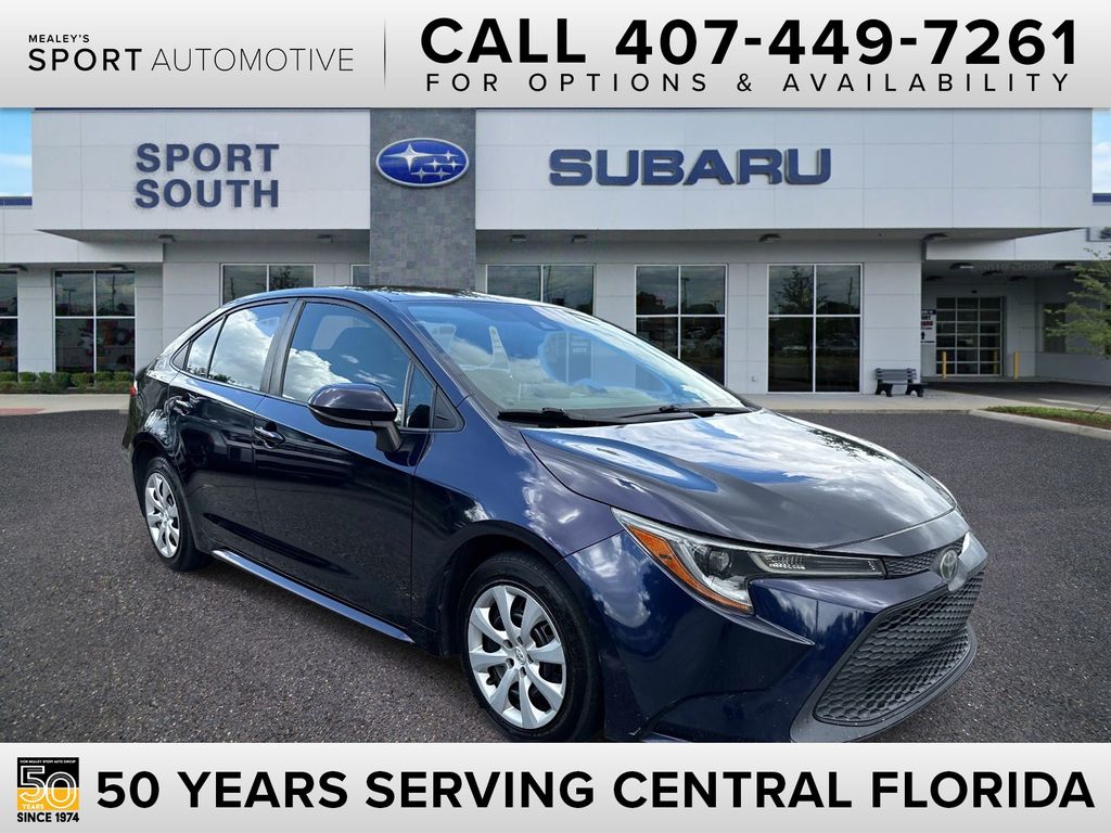 Blueprint 2020 Toyota Corolla Sedan Front-Wheel Drive Continuously Variable Transmission