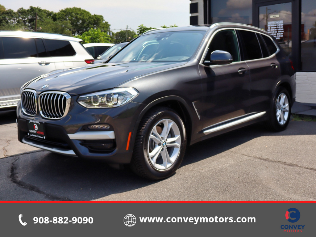 Gray (Dark Graphite Metallic) 2020 BMW X3 SUV / Crossover All-Wheel Drive 8-Speed Automatic