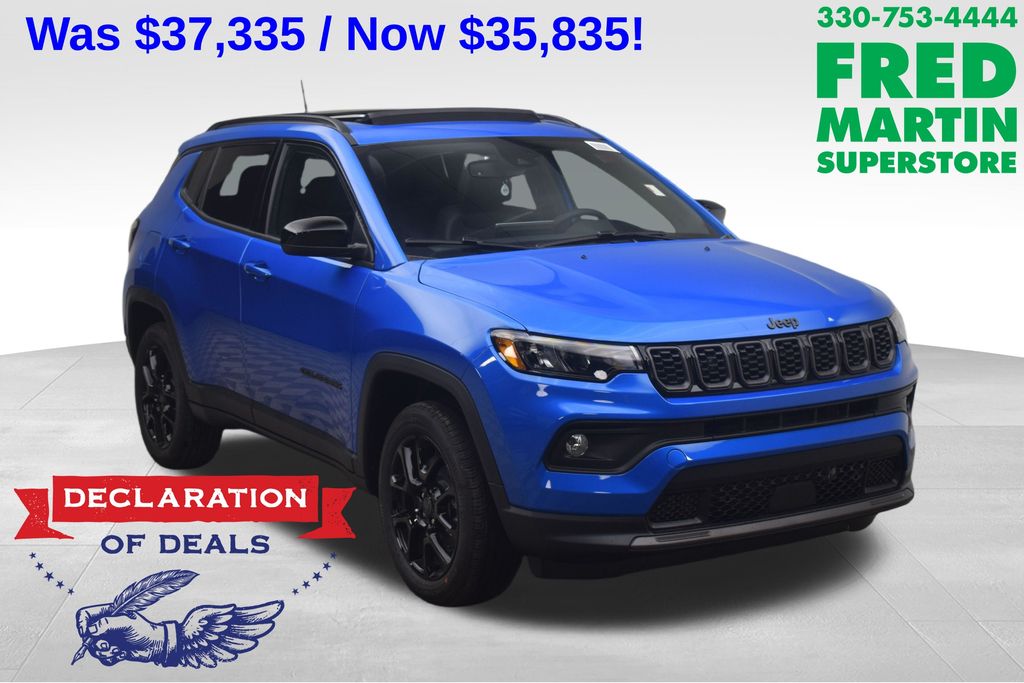 new 2026 Jeep Compass car, priced at $35,835