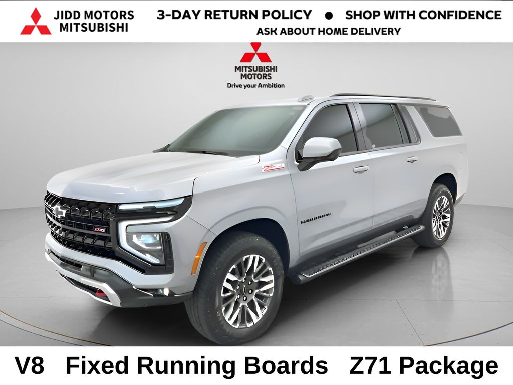 Sterling Gray Metallic 2025 Chevrolet Suburban SUV / Crossover Four-Wheel Drive