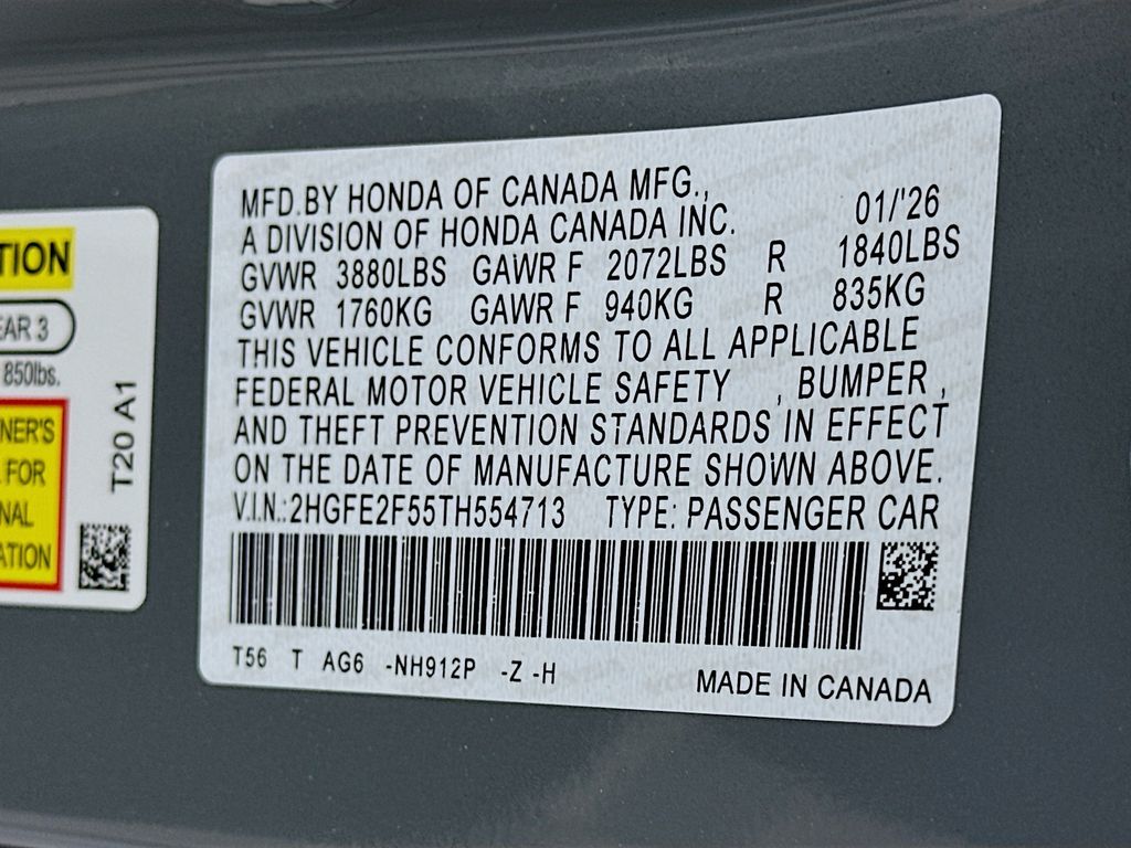 Thumbnail: 2026 Honda Civic - 22