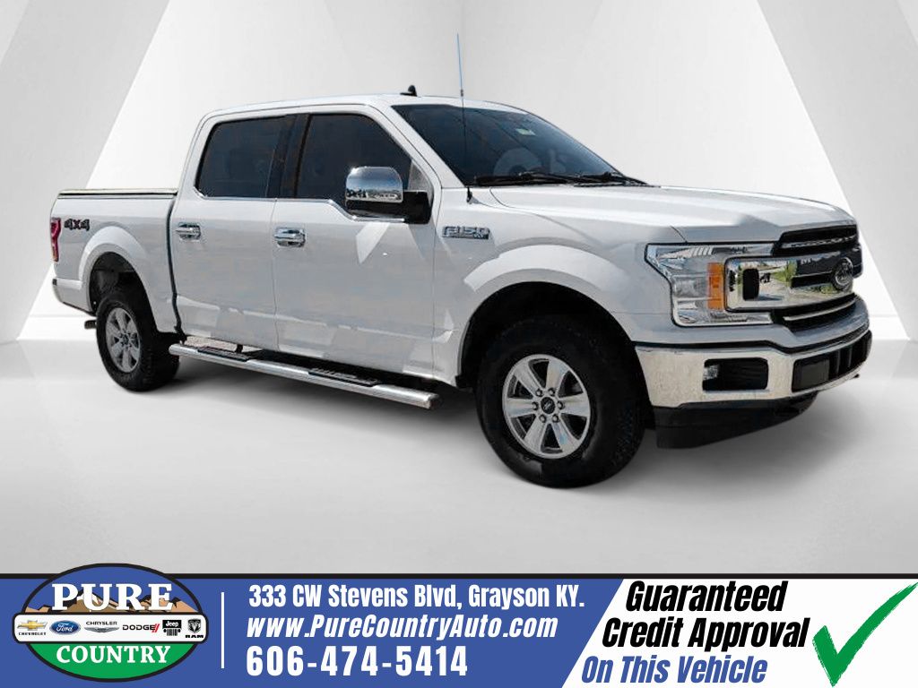 Oxford White 2020 Ford F-150 XLT SuperCrew 4WD Pickup Truck Four-Wheel Drive Automatic