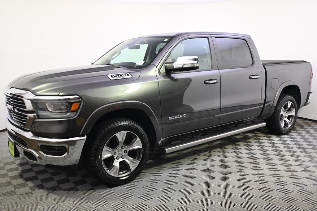 Used 2020 RAM Ram 1500 Pickup Laramie with VIN 1C6SRFJT9LN332012 for sale in Forest Lake, Minnesota