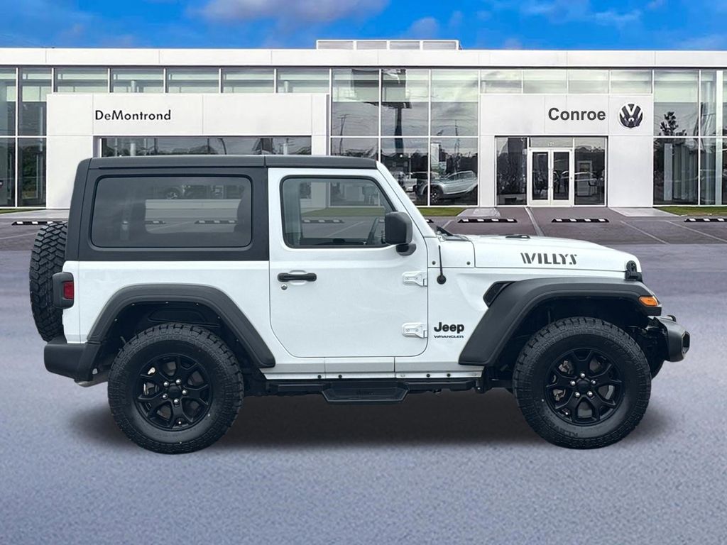 2022 Jeep Wrangler Willys White at Classic Elite Chevrolet Hwy 6