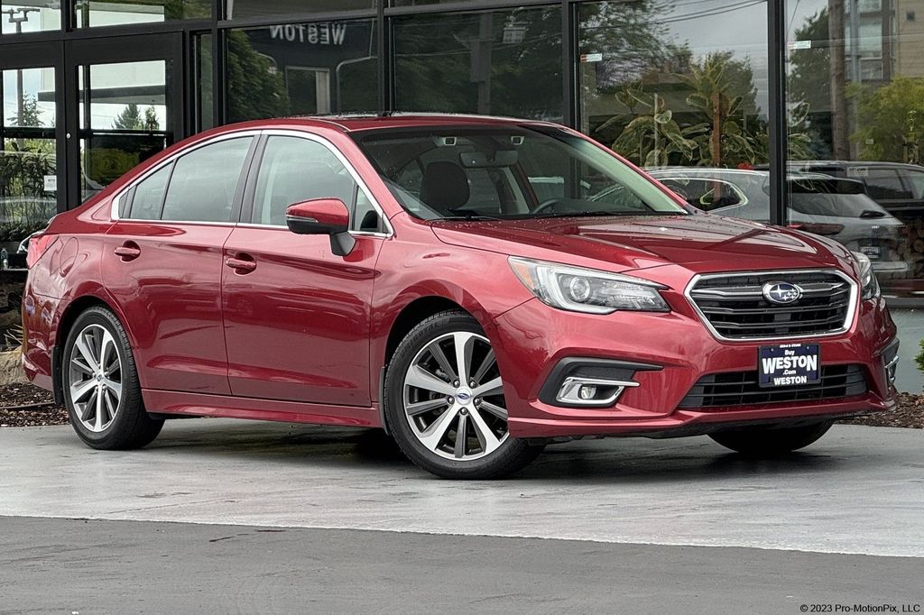 Crimson Red Pearl 2018 Subaru Legacy Sedan All-Wheel Drive Continuously Variable Transmission