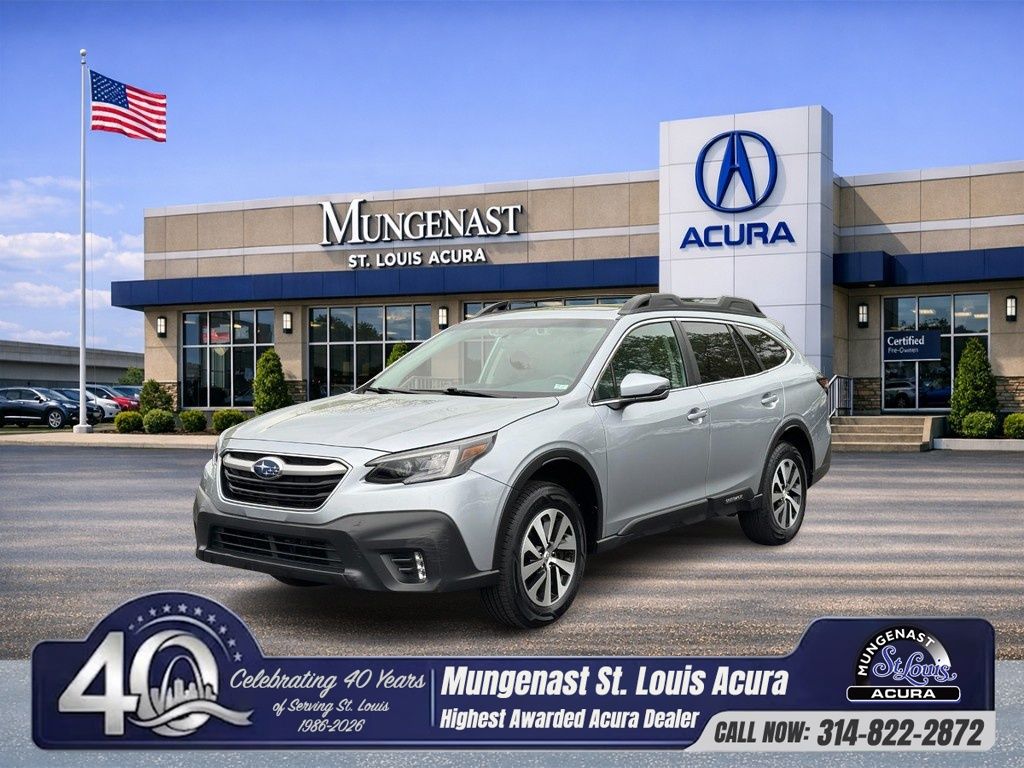 Ice Silver Metallic 2022 Subaru Outback Premium AWD SUV / Crossover All-Wheel Drive Continuously Variable Transmission