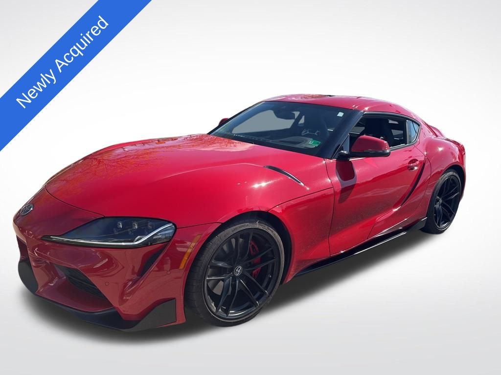 Red 2020 Toyota Supra 3.0 RWD Coupe Rear-Wheel Drive 8-Speed Automatic