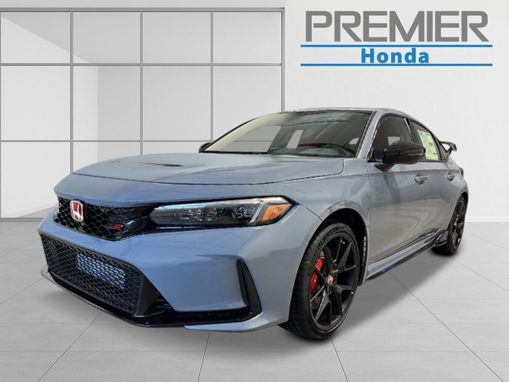 Sonic Gray Pearl 2026 Honda Civic Type R Hatchback Front-Wheel Drive 6-Speed Manual