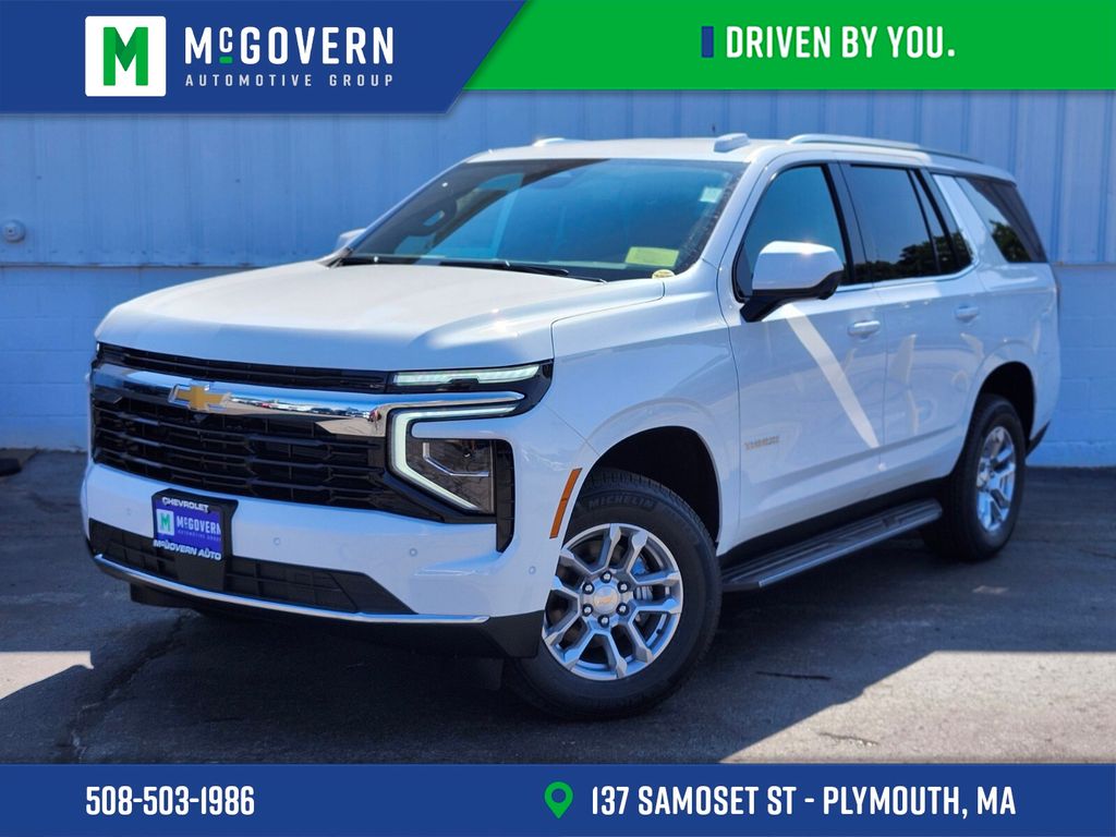 Summit White 2026 Chevrolet Tahoe SUV / Crossover Four-Wheel Drive Automatic