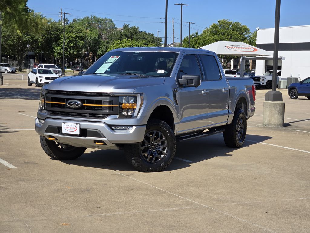 Silver Metallic 2022 Ford F-150 Pickup Truck Four-Wheel Drive Automatic