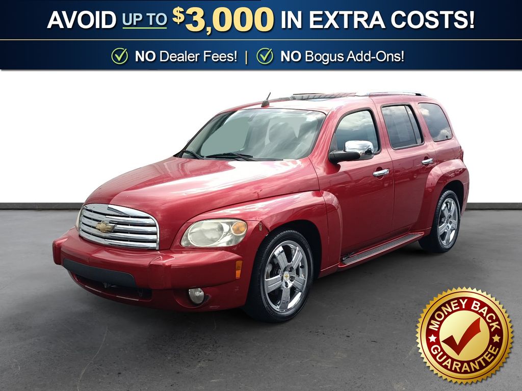 Crystal Red Metallic Tintcoat 2010 Chevrolet HHR Wagon Front-Wheel Drive 4-Speed Automatic