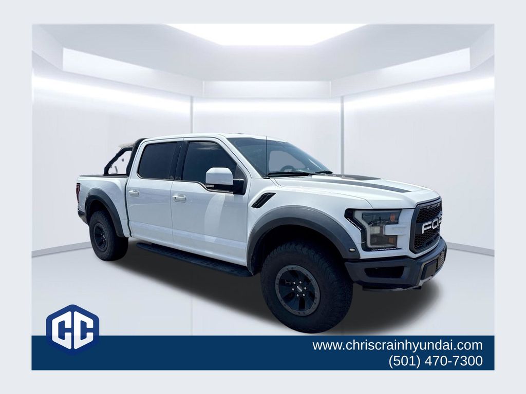 Oxford White 2017 Ford F-150 Pickup Truck Four-Wheel Drive Automatic