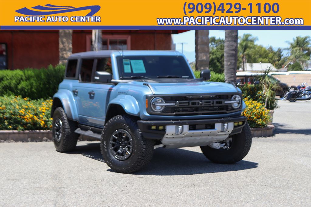 Blue (Azure Gray Metallic) 2024 Ford Bronco Raptor 4WD SUV / Crossover Four-Wheel Drive Automatic