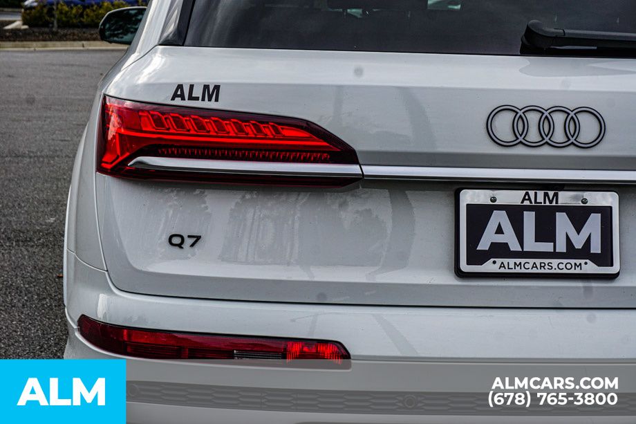 Used 2025 White Audi 55 Premium Plus image 12