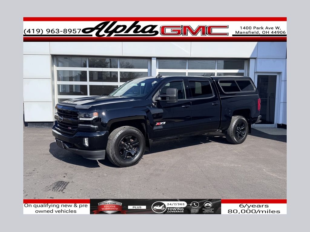 2017 Chevrolet Silverado 1500 LTZ Crew Cab 4WD